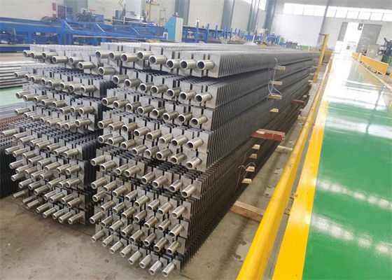 قطعات اجزای دیگ بخار H Fin Tube استاندارد ASME برای سیستم انتقال حرارت