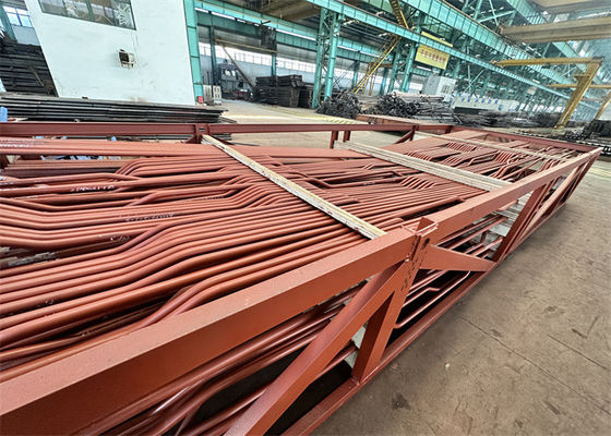 ASTM A210A1 لوله فولادی بویلر خمش لوله بدون درز با پوشش لاک خشک