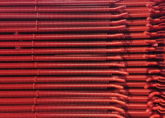 ASME کتل رنگ آمیزی فولاد کربن H Fin Tube تقویت انتقال گرما