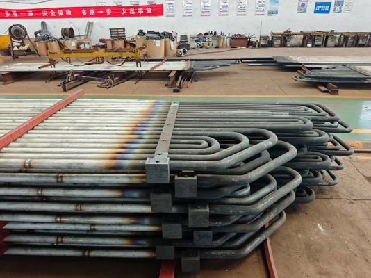 کویل اکونومایزر با فشار بالا، دارای گواهی ASME، لوله مارپیچی برای بویلر صنعتی