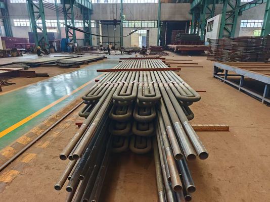 کویل اکونومایزر با فشار بالا، دارای گواهی ASME، لوله مارپیچی برای بویلر صنعتی