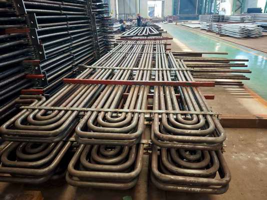 لوله سرپنتین فولاد آلیاژ کربن ضد زنگ با مقاومت بالای خوردگی