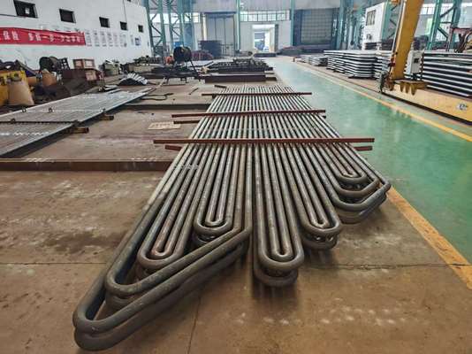 کویل های سرپنتین با عملکرد بالا برای گردش دیگ های بستر مایع