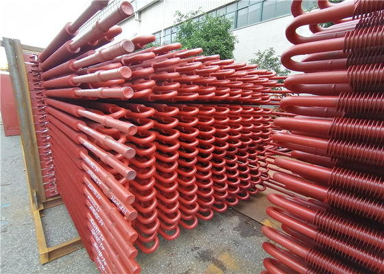 ASME استاندارد نوع مارپیچ لوله باله دیگ با حداکثر تولید بخار 20t / h و سطح ایمنی بالا