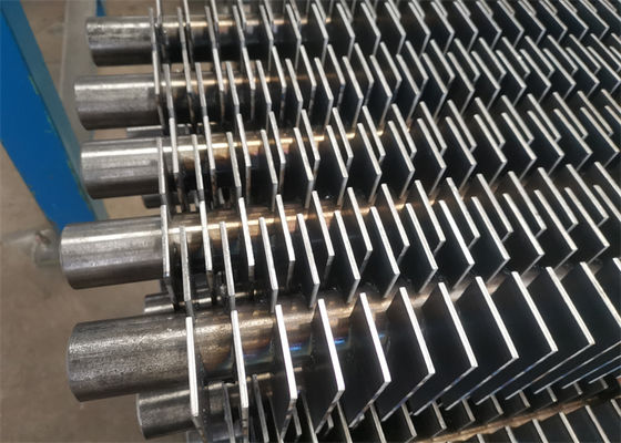 ASME استاندارد H نوع لوله باله های دیگ برای رادیاتور گرما با 5 سال گارانتی و بازیابی گرما گاز فاضلاب