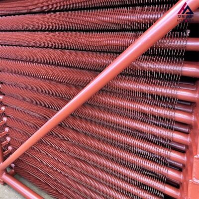 حداکثر طول 25 متر لوله پره دار بویلر با پره های مارپیچی دندانه دار جامد از جنس استنلس استیل