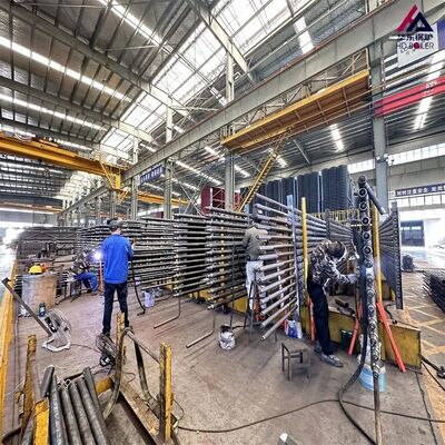 حداکثر طول 25 متر لوله پره دار بویلر با پره های مارپیچی دندانه دار جامد از جنس استنلس استیل