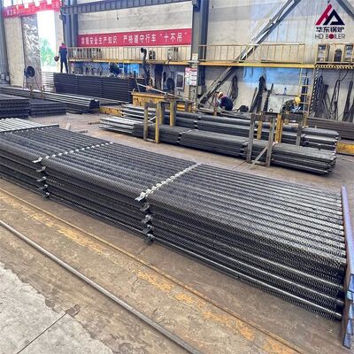 حداکثر طول 25 متر لوله پره دار بویلر با پره های مارپیچی دندانه دار جامد از جنس استنلس استیل