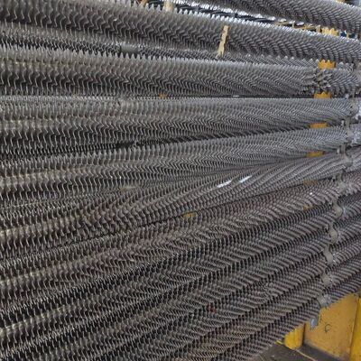 لوله پره دار مارپیچی دیگ بخار فولادی کربنی رنگ شده با استاندارد ASME با مشخصات سفارشی برای کاربردهای مبدل حرارتی