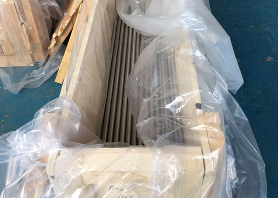 لوله ضد زنگ بدون درز دور ASTM A213 TP304 TP304L 6M Min WT 16BWG