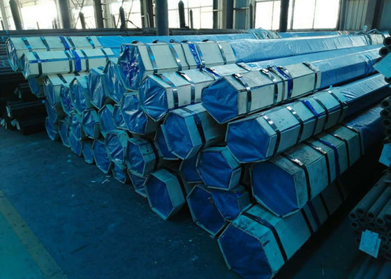 لوله بدون درز فولادی ASTM A213 T12 T22 بدون درز 44.5x5x9200mm 31.8x4.5x9200mm برای مبدلهای حرارتی