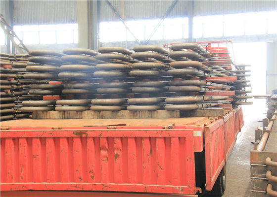 دیگ بخار Tp321 Asme Superheater سیم پیچ لوله مارپیچی جریان هوا را افزایش می دهد