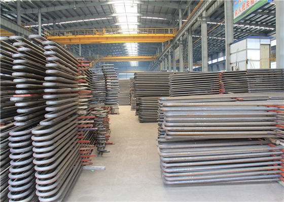 دیگ بخار Tp321 Asme Superheater سیم پیچ لوله مارپیچی جریان هوا را افزایش می دهد