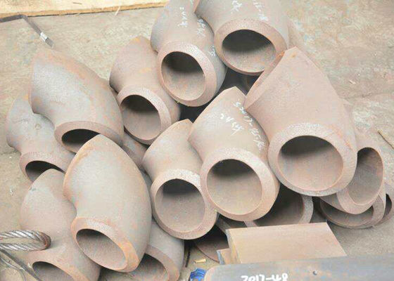 اتصالات لوله ای از جنس استنلس استیل کربن ASTM A234 WPB S LR / Steel 90 درجه آرنج