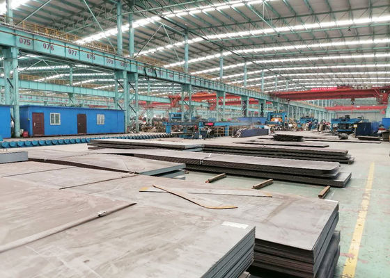 ورق های فولادی آلیاژی بویلر ASTM A553 A553M / صفحات مخزن تحت فشار 600mm تا 2500mm