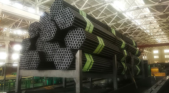 جدول لوله فولادی دیگ بدون درز 40 فولاد کربنی با پوشش لاک خشک A53