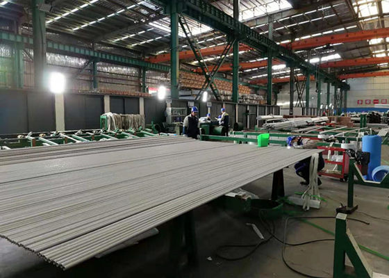 OD 1/8 "ضخامت 0.1 میلی متر لوله بدون درز فولاد ضد زنگ ASME 100٪ ET DT برای دیگ بخار
