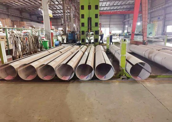 لوله جوش داده شده از فولاد ضد زنگ EN ASTM A312 TP316L