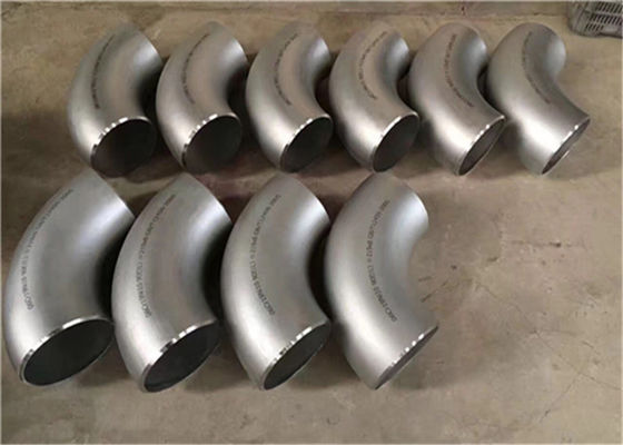 لوله های دیگ بخار فولادی آرنج Hastelloy C22 180 درجه برای مبدل حرارتی