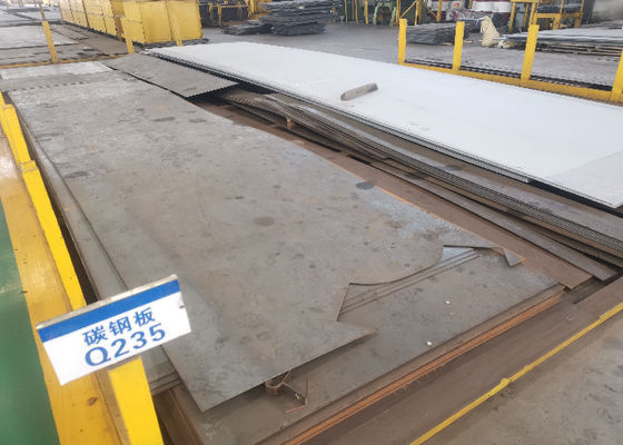 ورق ورق فولاد کربنی ASME HR Q235 A36 ضخامت 10.00 میلی متر
