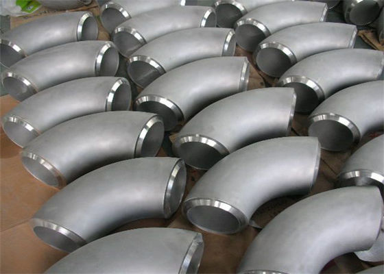 سطح فشار لوله های فولادی ضد زنگ ASTM A234 زانویی 3D Radius SCH5S