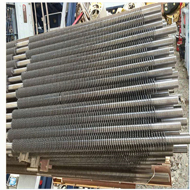 لوله پره دار دوتایی H با کیفیت بالا با راندمان حرارتی 90% و 1 سال گارانتی برای بویلرها