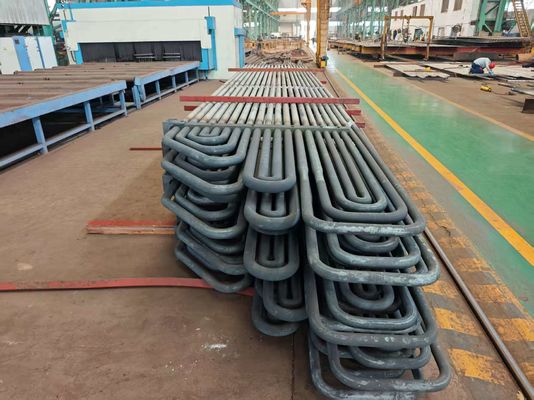 کویل اکونومایزر با فشار بالا، دارای گواهی ASME، لوله مارپیچی برای بویلر صنعتی