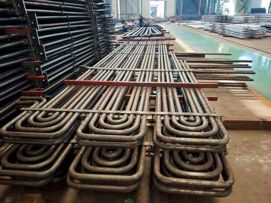 لوله سرپنتین فولاد آلیاژ کربن ضد زنگ با مقاومت بالای خوردگی