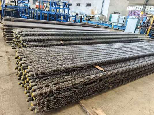HF Welded Carbon Steel Spiral Finned Tubes For Boilers - High Heat Transfer